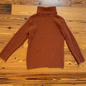 Burnt Orange Turtleneck